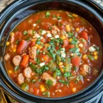 Slow Cooker Italian Sausage Soup