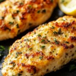 Air Fryer Lemon Herb Parmesan Chicken