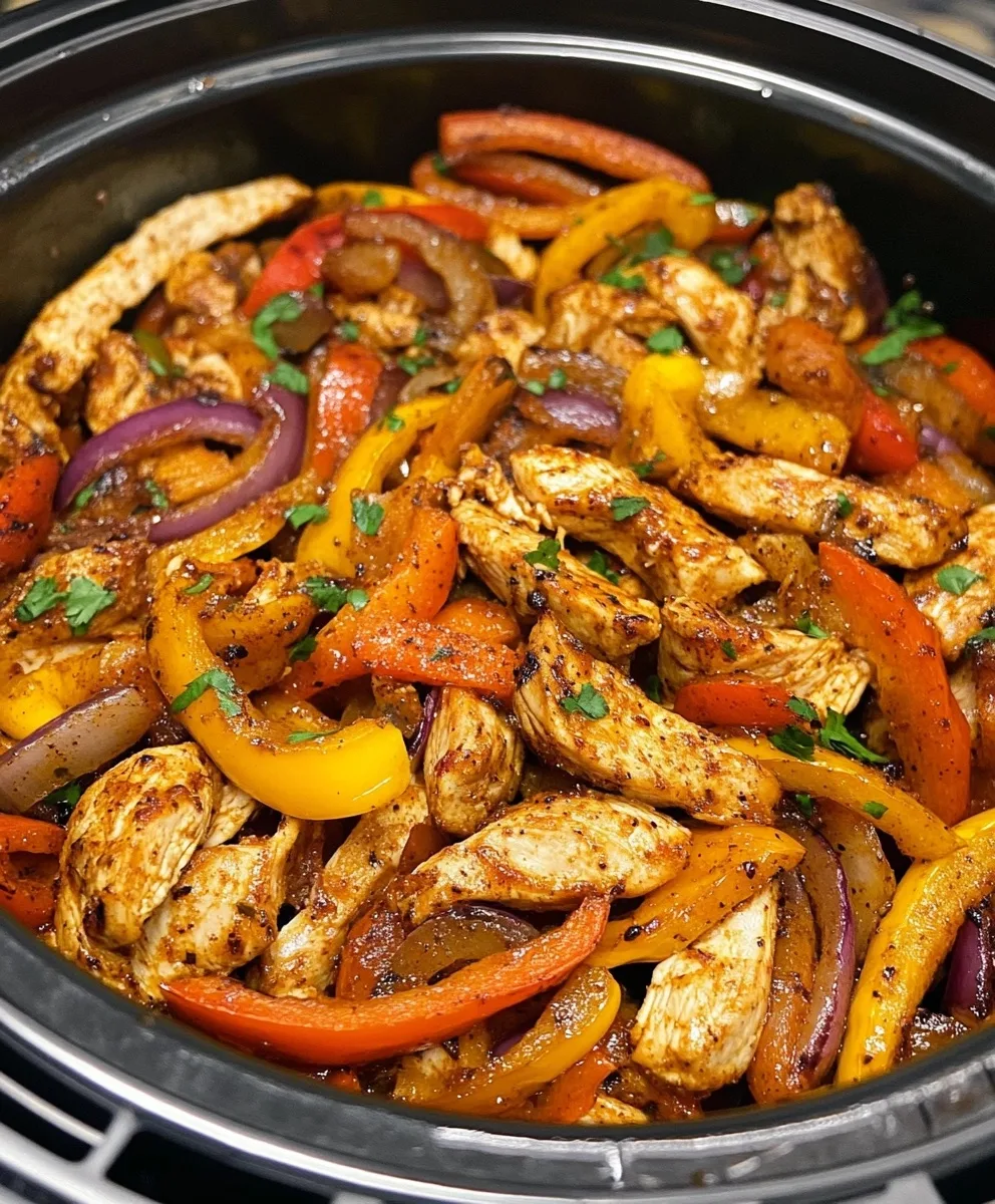 Air Fryer Chicken Fajitas
