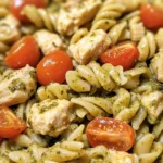 Creamy Chicken Pesto Pasta