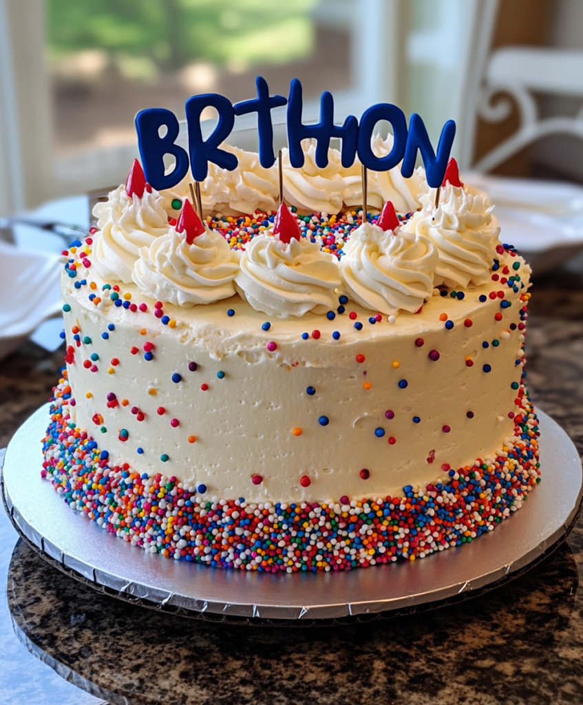Birthday Cake for My Husband
