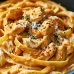 Creamy Pasta with Spicy Chicken in Sauce