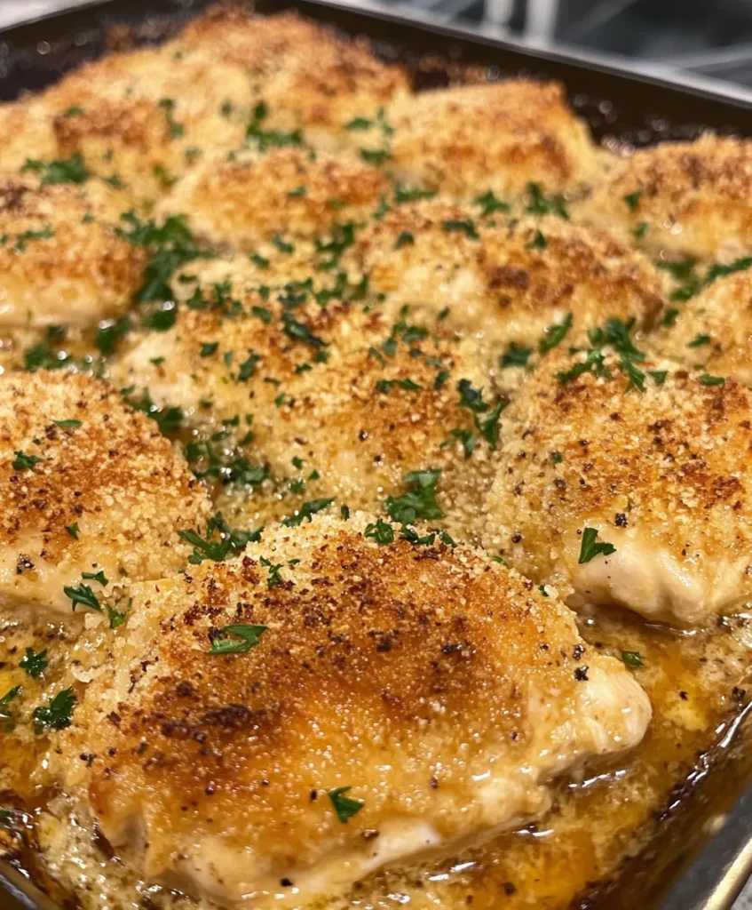 Garlic Parmesan Chicken Bake