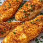 Crispy Air Fryer Parmesan Chicken
