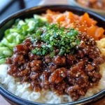 Korean Ground Beef Bowl