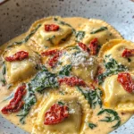 Creamy Tuscan Ravioli