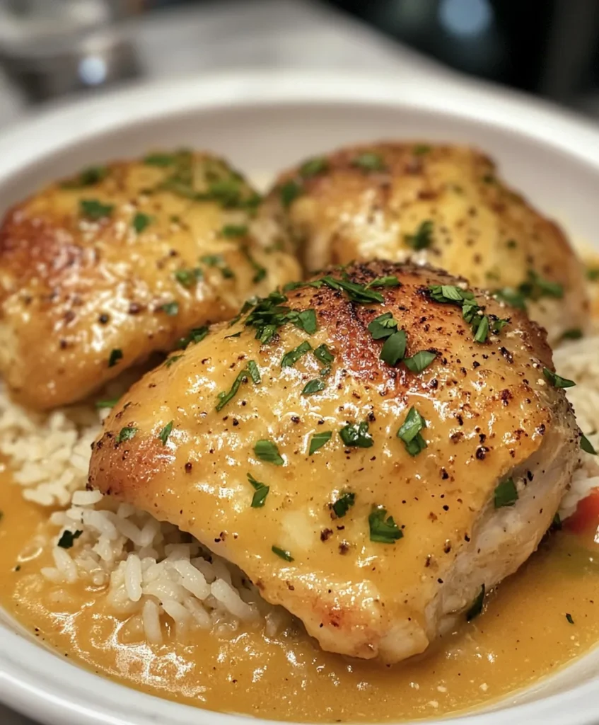 Oven Baked Chicken and Rice