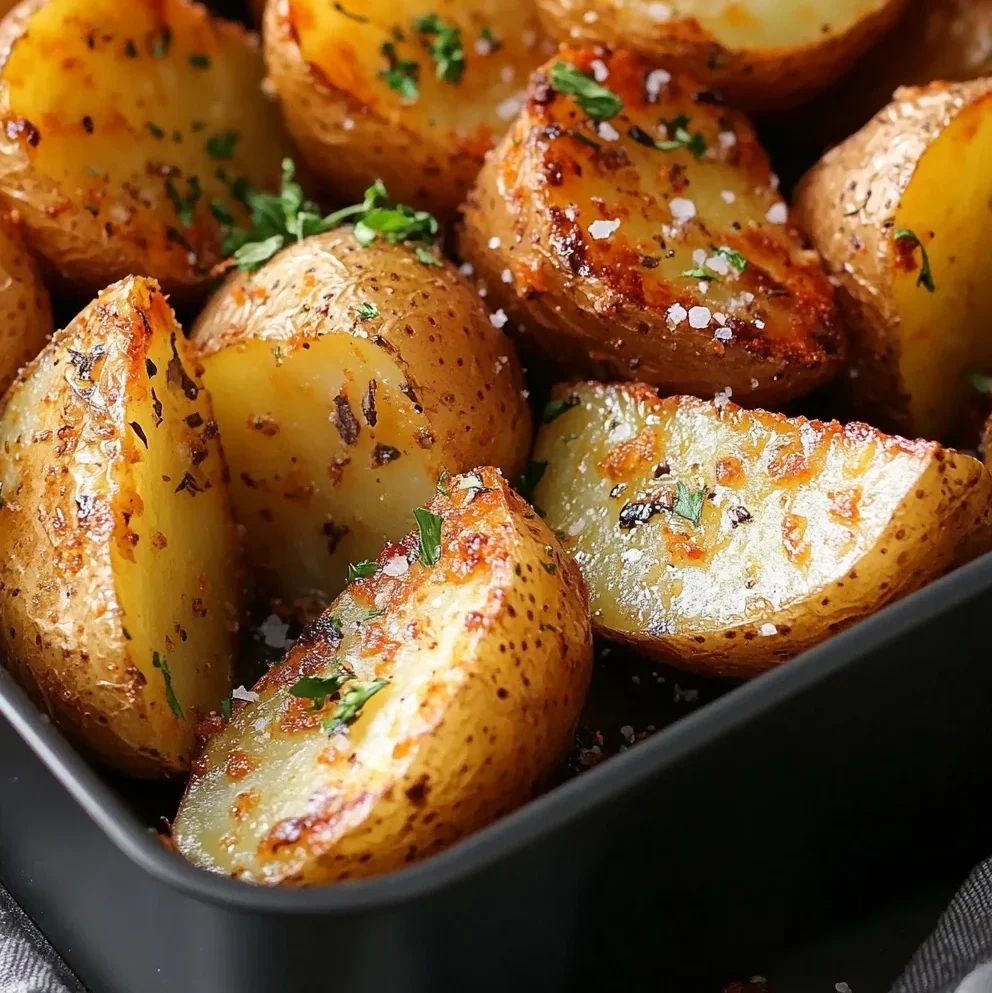 Perfectly Crispy Baked Potatoes Made Easy with an Air Fryer