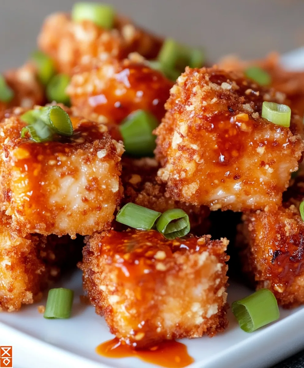 Crispy Bang Bang Salmon Bites