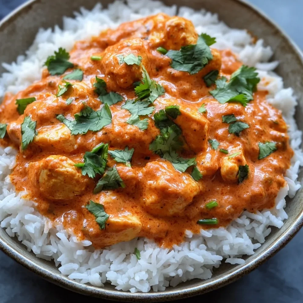 Chicken Tikka Masala with Fragrant Basmati Rice