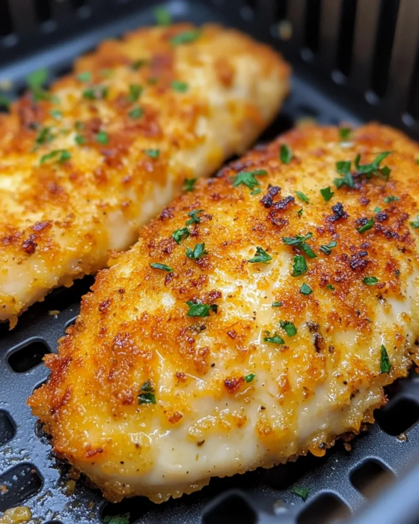 Air Fryer Ranch Crusted Chicken