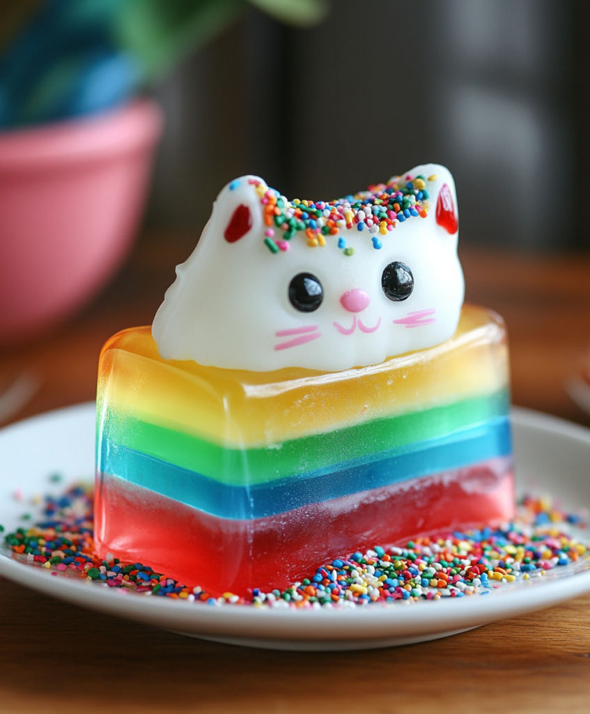 Birthday Cake Jelly Cat