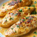 Spicy Chicken in Creamy Parmesan Sauce