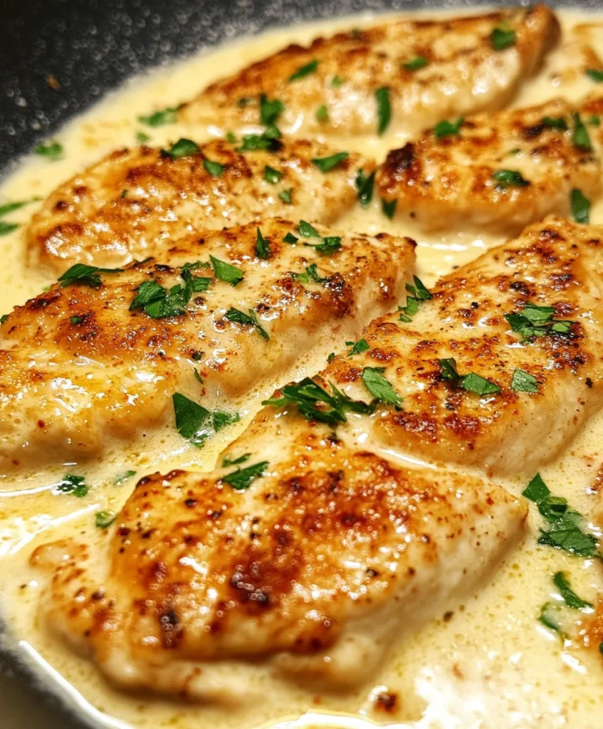 Spicy Chicken in Creamy Parmesan Sauce