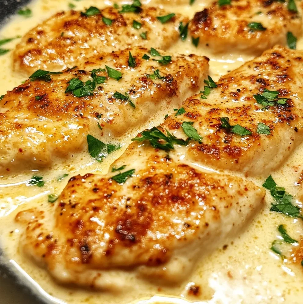 Spicy Chicken in Creamy Parmesan Sauce