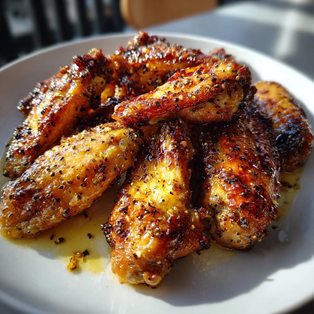Air Fryer Lemon Pepper Wings