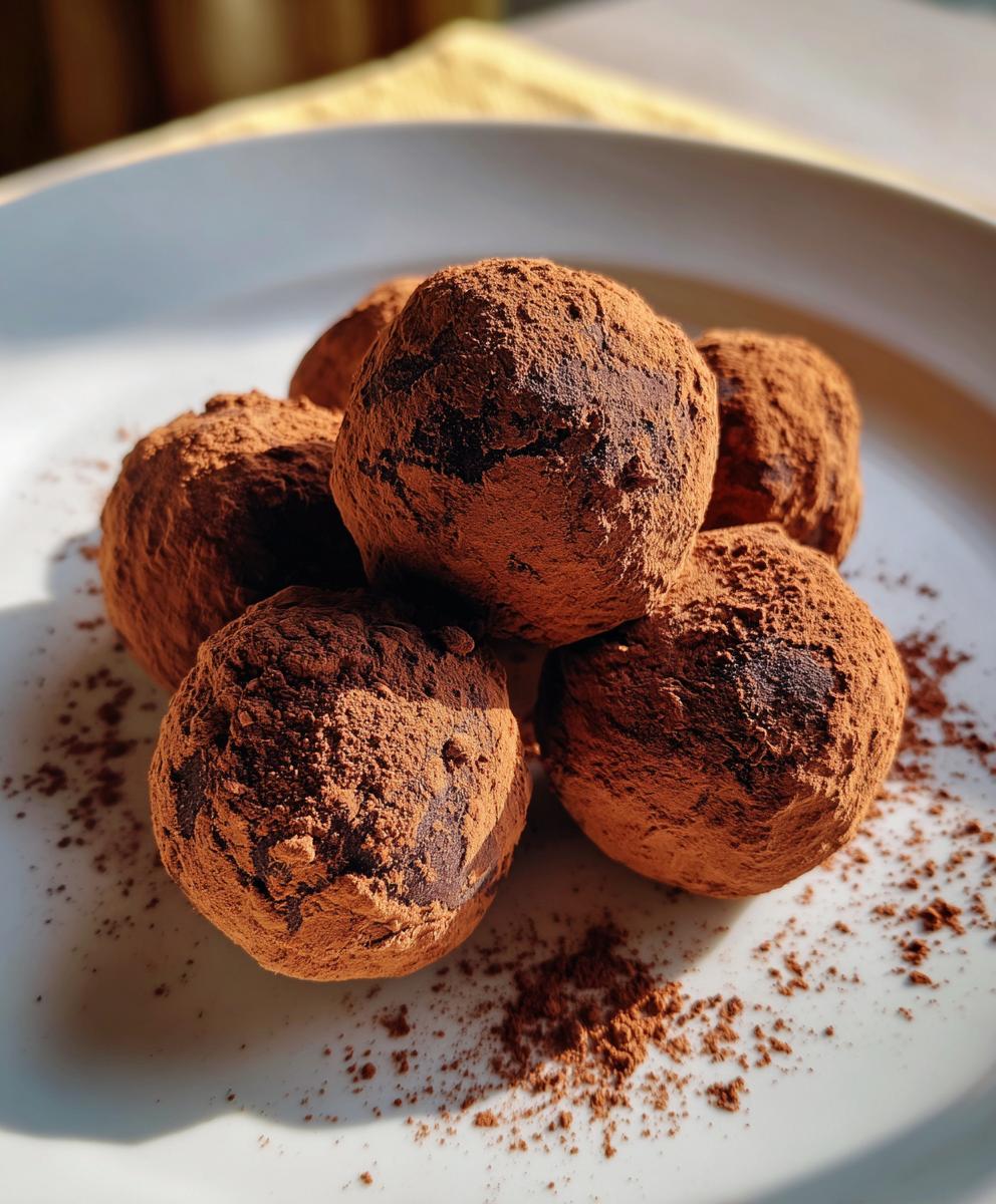 Chocolate Coconut Truffles