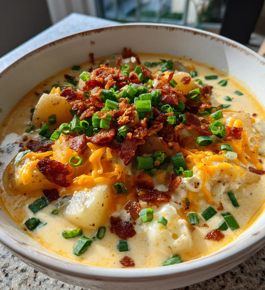 Loaded Baked Potato Soup - detail 1