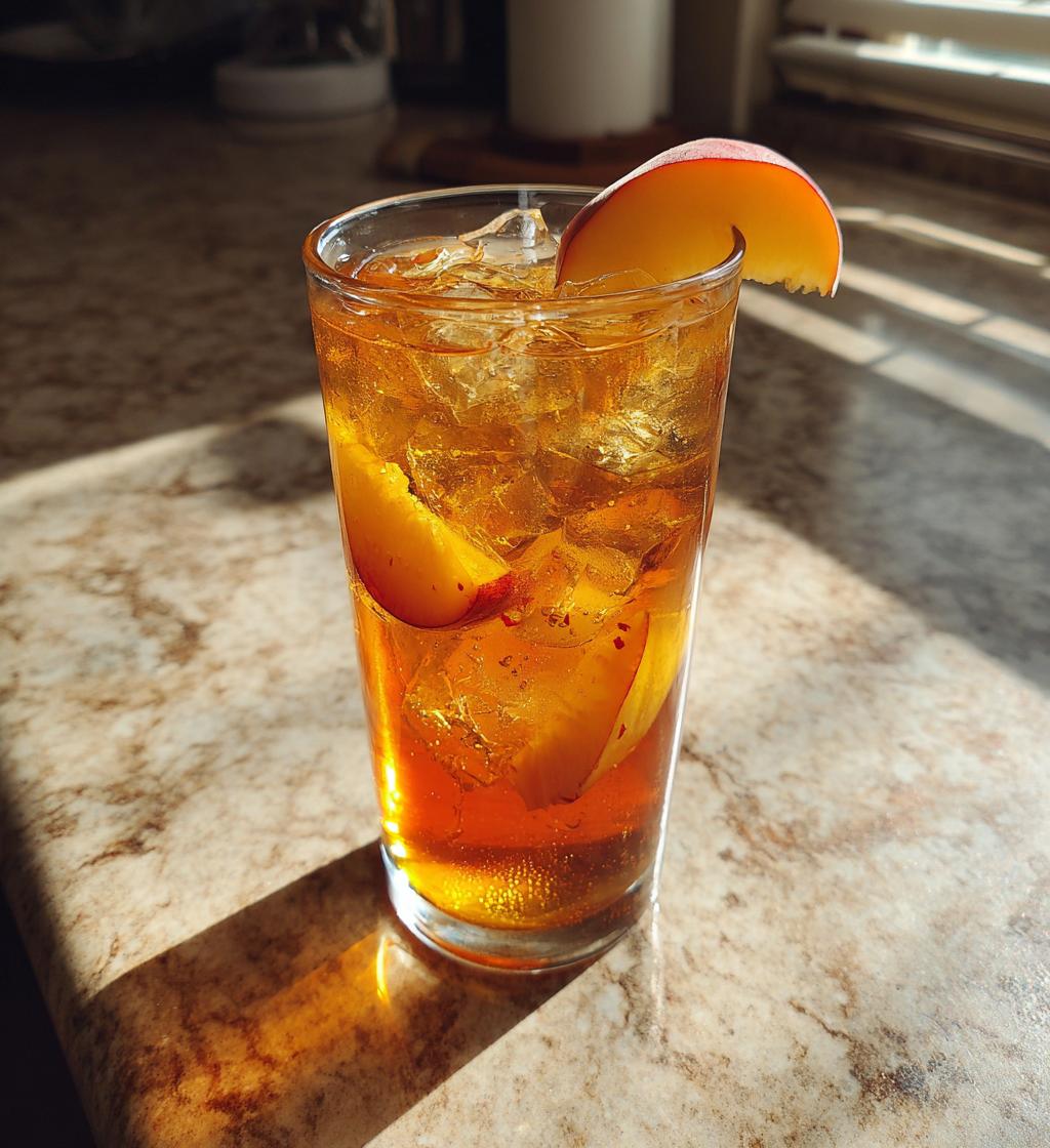 Peach Iced Tea - detail 1