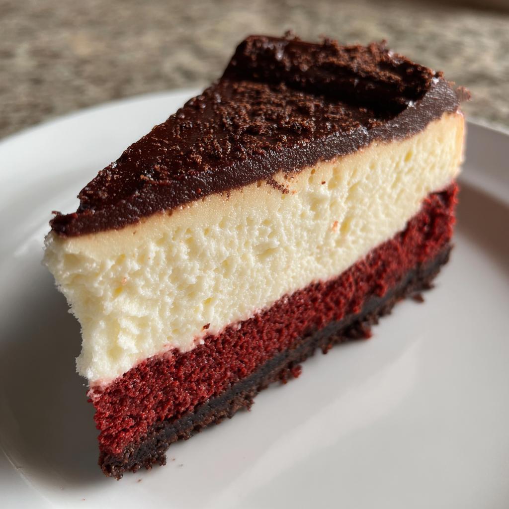 Red Velvet Cheesecake - detail 1