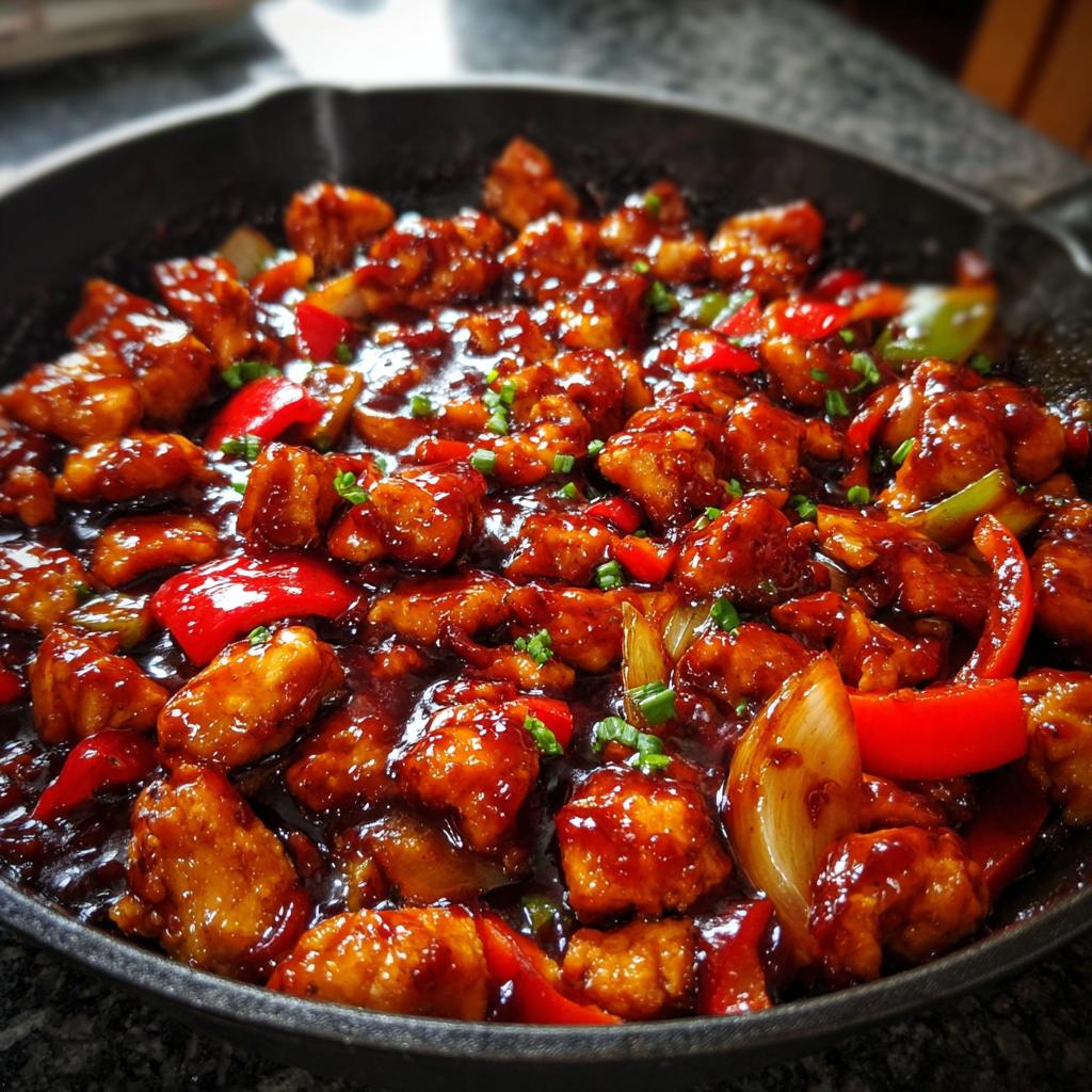 bbq chicken skillet
