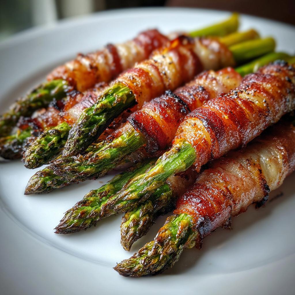 Bacon-Wrapped Asparagus - detail 1