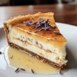Lavender Honey Cheesecake