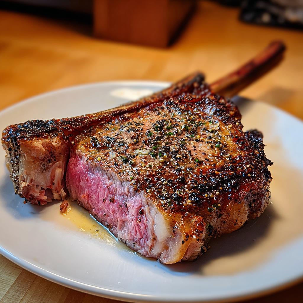 Smoked Tomahawk Steak - detail 1