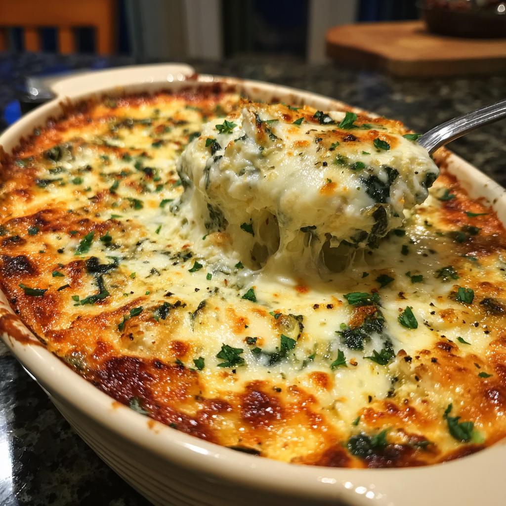spinach artichoke chicken dip