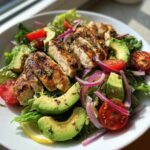 Grilled Chicken Salad with Avocado