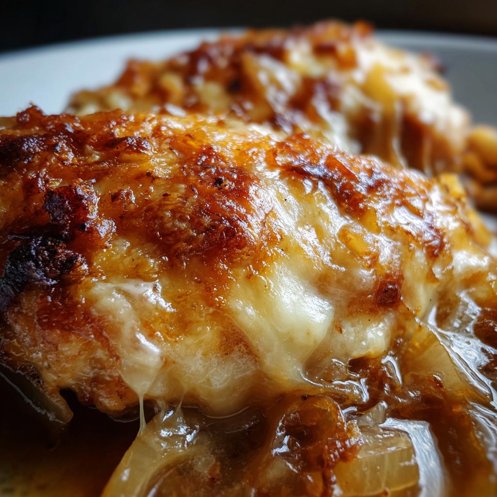 french onion chicken - detail 3